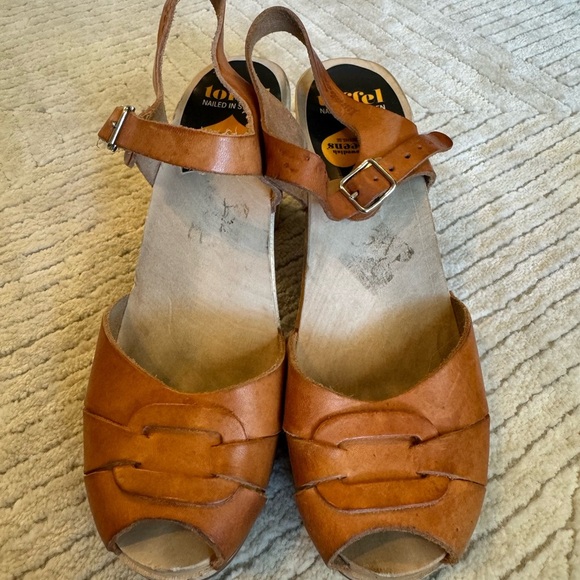 Swedish Hasbeens sandals woman’s size 7 - Picture 8 of 9
